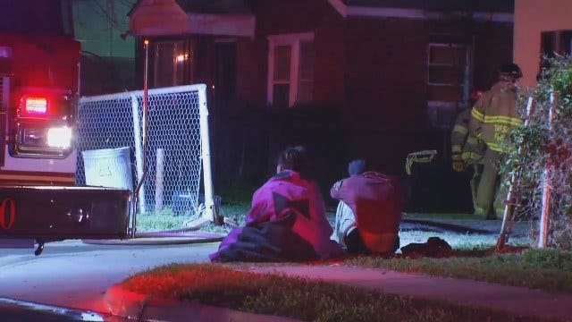 WEB EXTRA: Tulsa Home Damaged By Fire