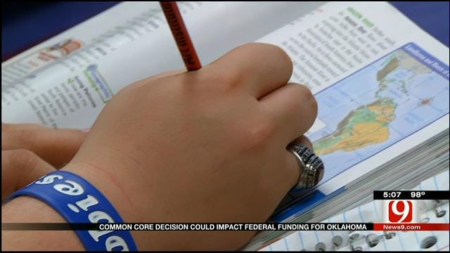 Common Core Decision Could Impact Federal Funding For Oklahoma