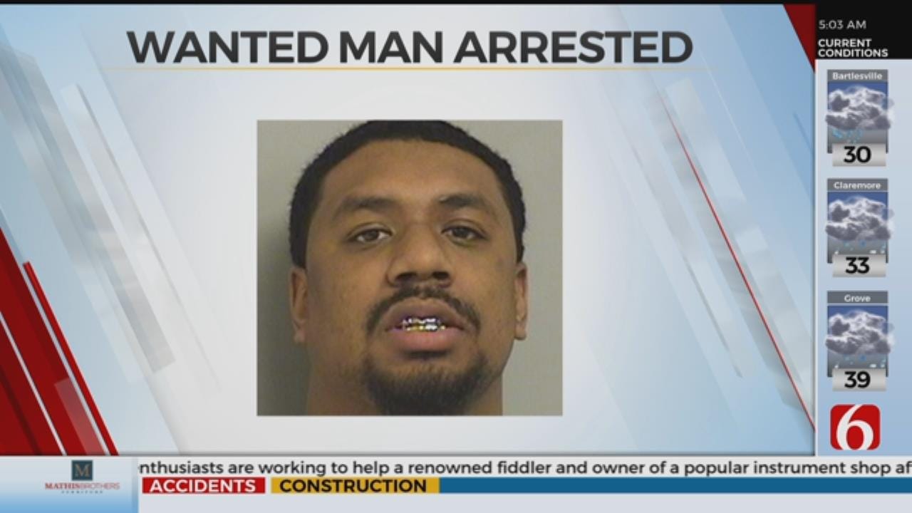 Wanted Man Arrested After Chase