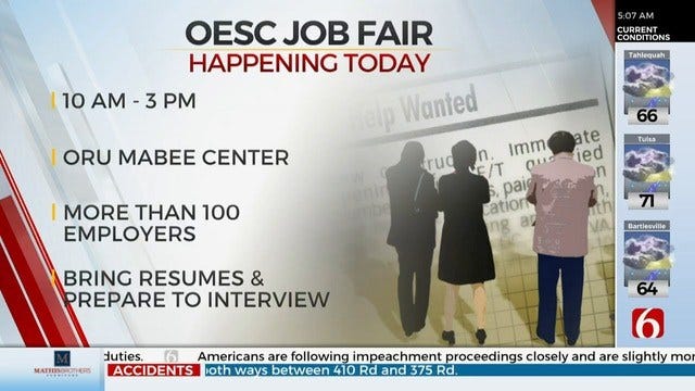 Oklahoma Employment Security Commission Holds Job Fair