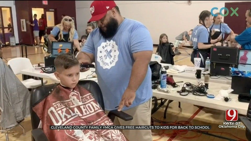 Cleveland County Family YMCA Gives Free Back To School Haircuts To Kids