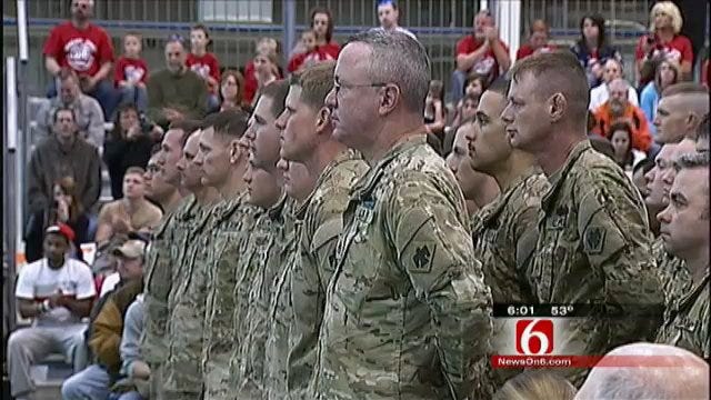 Homecoming for 45th Infantry