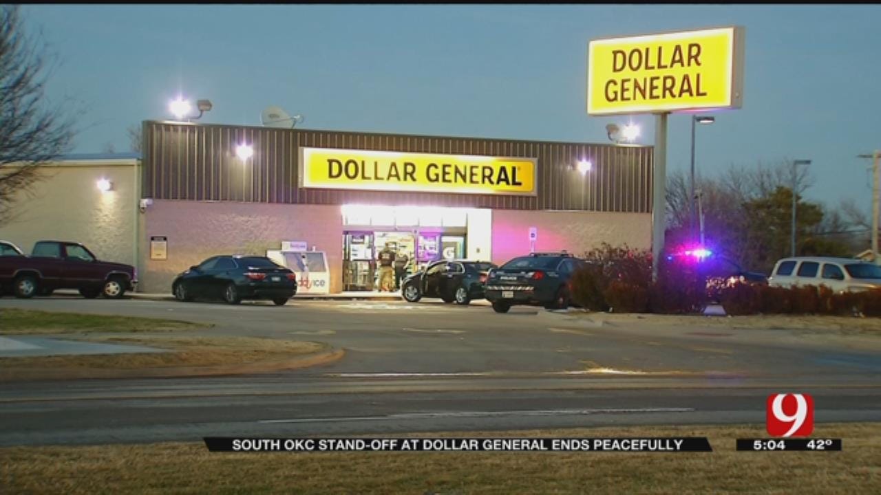 Standoff Outside Dollar General In SW OKC Ends Peacefully