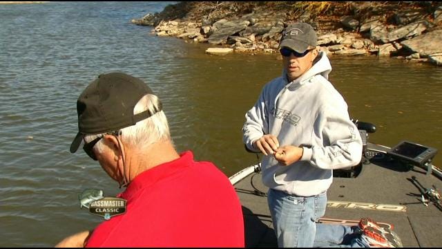 Talala Pro-Fisherman Edwin Evers Goes Fishing With Dick Faurot