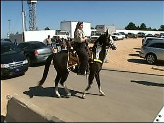 Tulsa County Sheriff's Office: Be Mindful Of Mounted Patrol