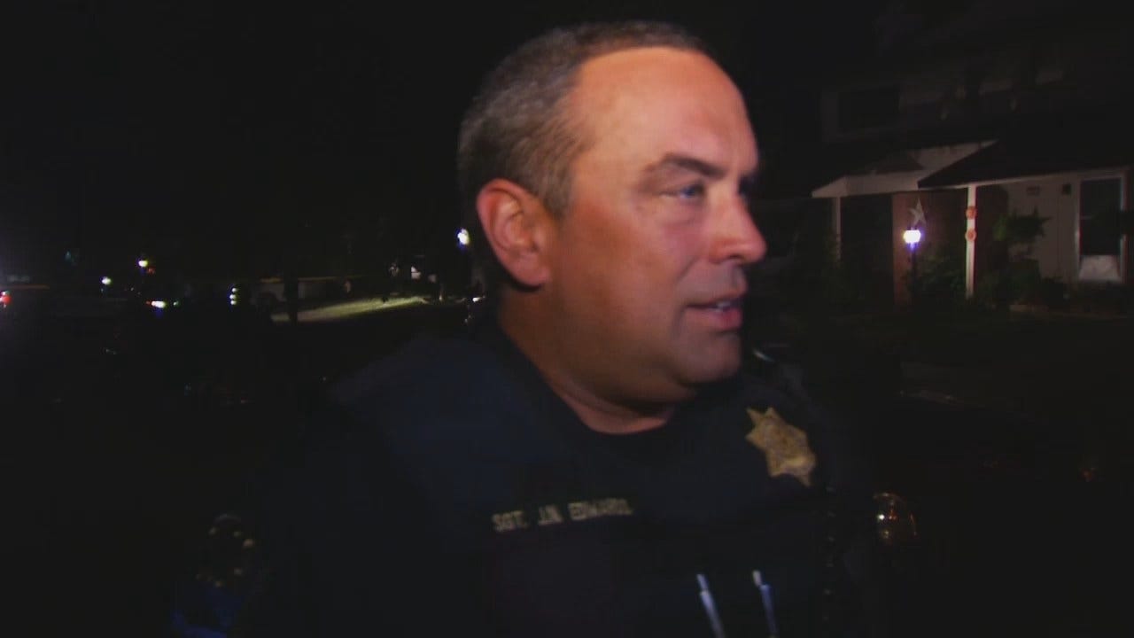 WEB EXTRA: Tulsa Police Sgt. Jeff Edwards Talks About Incident, Arrest