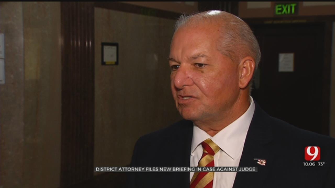 DA Files Briefing In Case Against Oklahoma Co. Judge Accused Of Failing To File Tax Returns