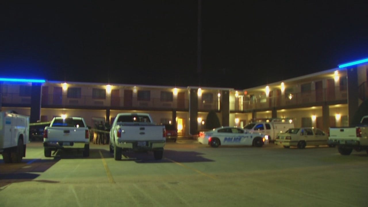 WEB EXTRA: Video From Scene Of Stabbing At Owasso Hotel