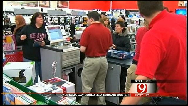 OK Retailers May Offer Less Savings On Black Friday Due To Unfair Sales Act