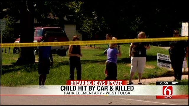 Girl Killed By SUV At Park Elementary School In West Tulsa