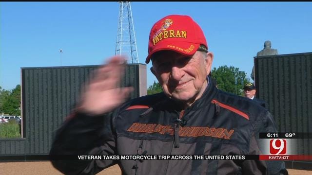 WWII Veteran Takes Motorcycle Trip Across The US