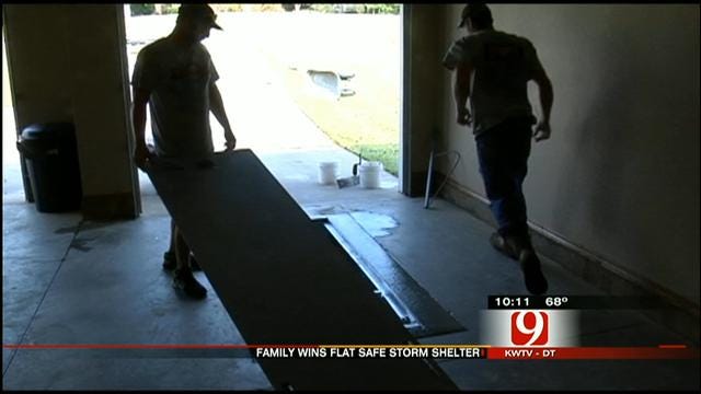 Guthrie Family Talks About Winning Flat Safe Shelter From News 9