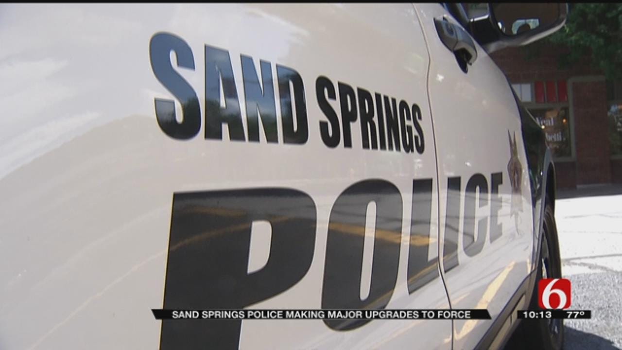 Sand Springs Police Get New, Improved Equipment To Serve Their Community