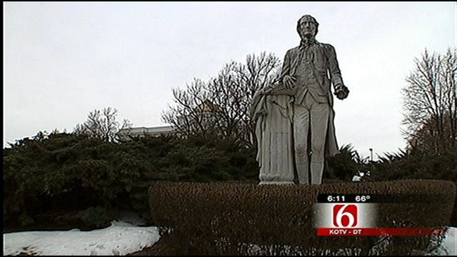 Presidents Statues Stand Tall At Rogers State University In Claremore