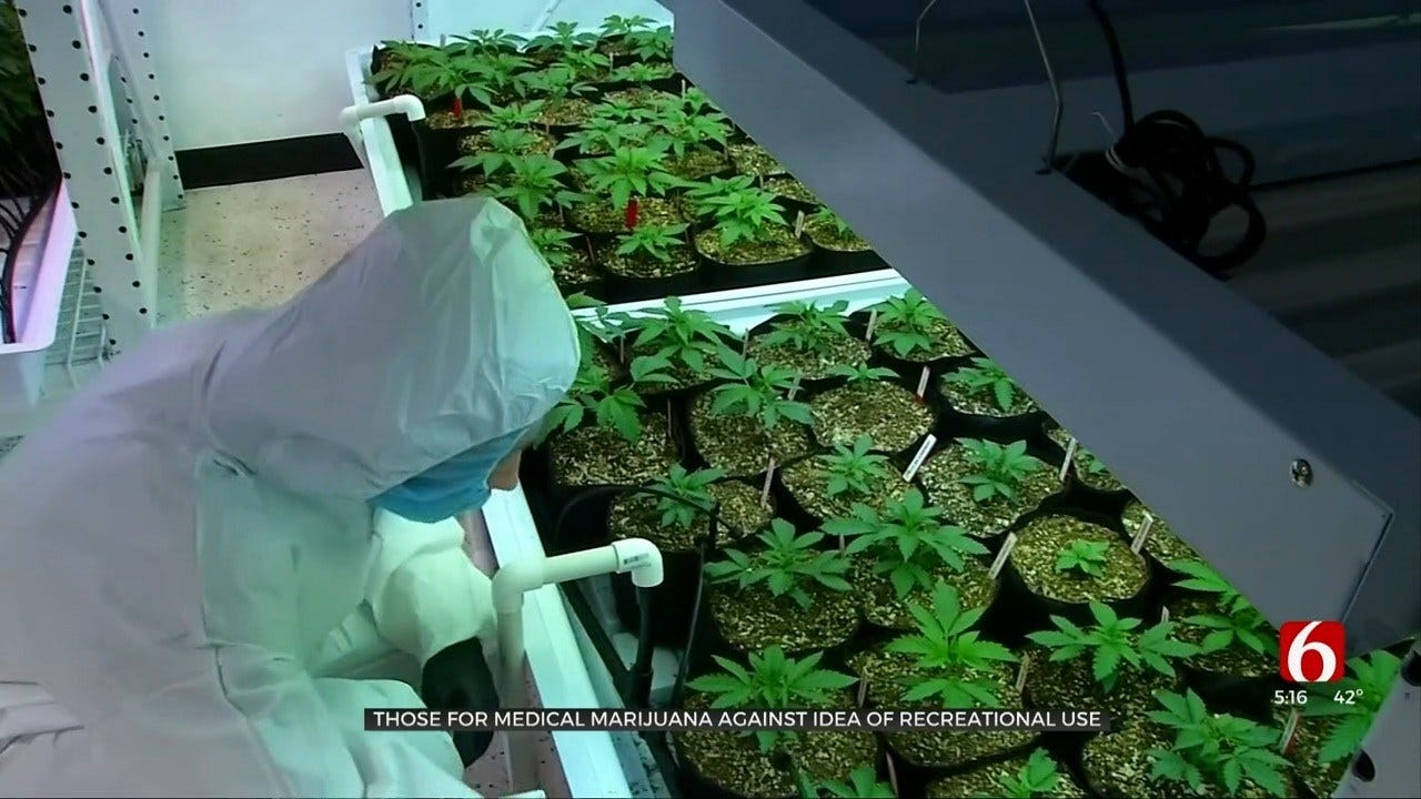Medical Backers Concerned About Recreational Marijuana For Oklahoma