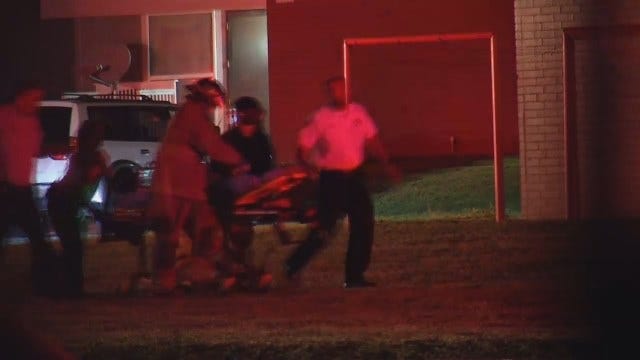 WEB EXTRA: Tulsa Firefighters Rescue Child From Burning Apartment