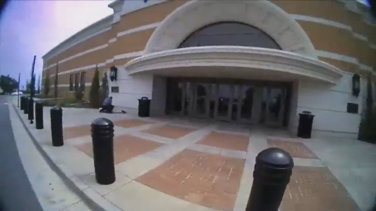 WEB EXTRA: Bodycam Footage Of Police Chase At Quail Springs Mall