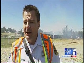 WEB EXTRA: Tulsa Fire Department Captain Michael Baker On Admiral Twin Fire