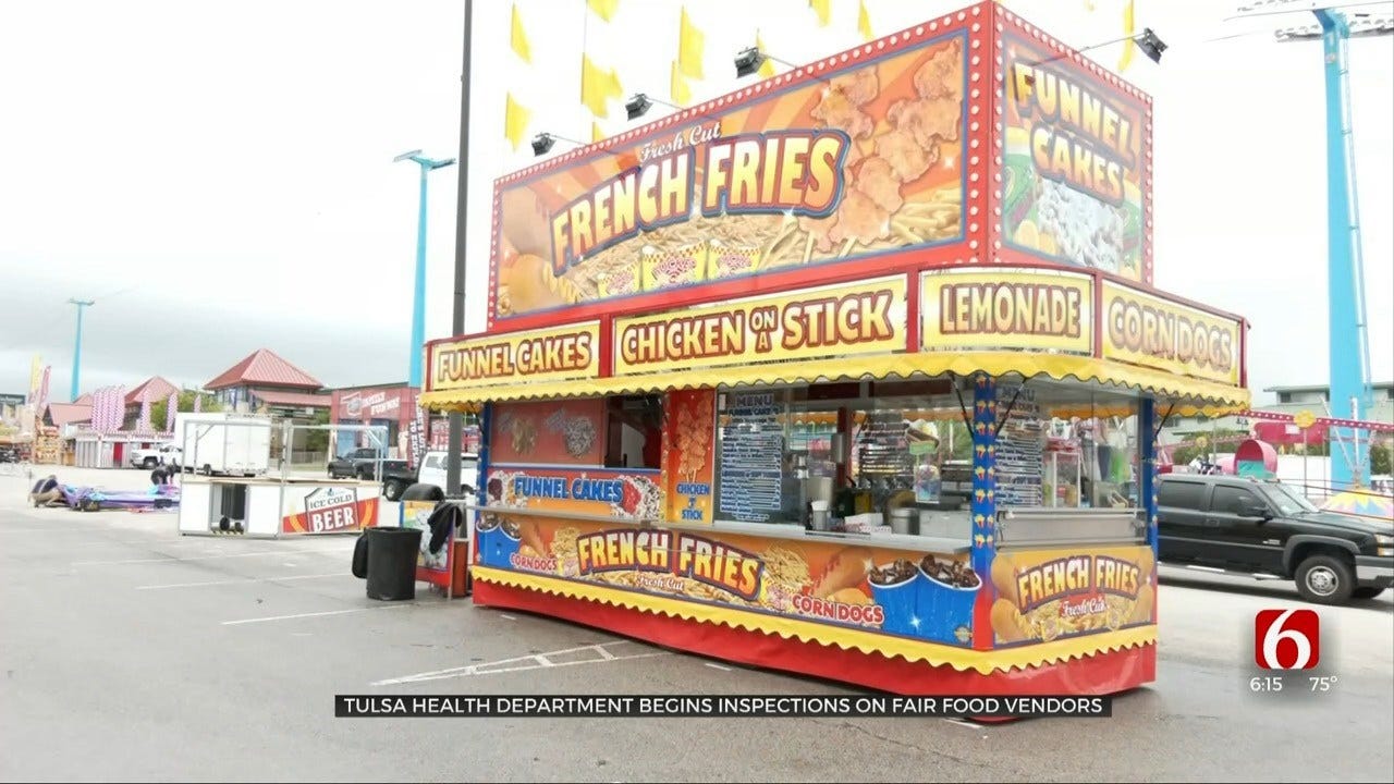 Tulsa Health Department Inspects Vendors Prior To State Fair