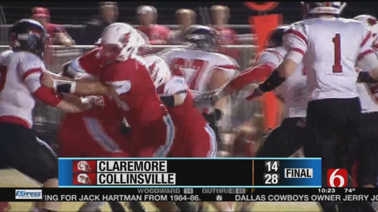 Collinsville Claims Week 9 Victory Over Claremore