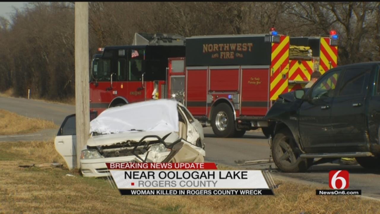 OHP: Woman Killed In Wreck Near Oologah Lake