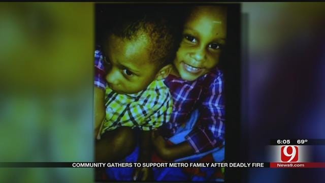 Family, Friends Remember Two Boys Who Died In NE OKC House Fire