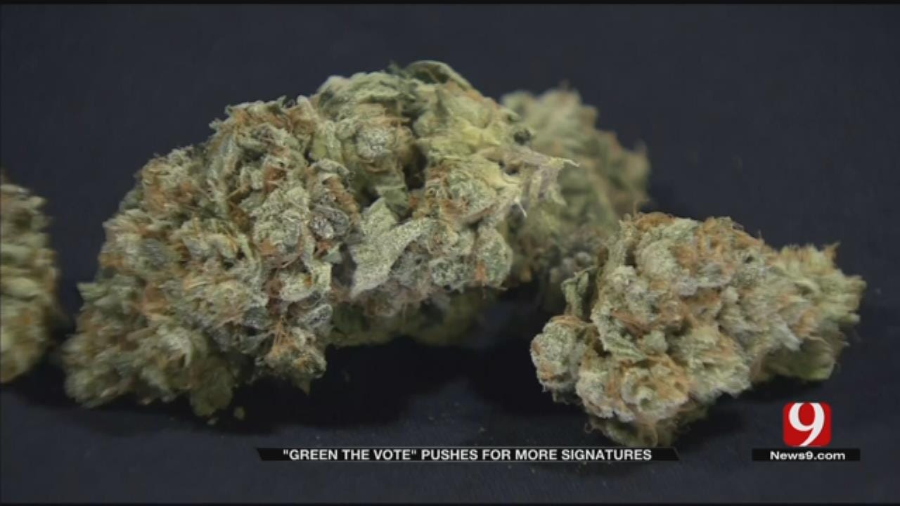 Volunteers Continue To Collect Signatures For Recreational Marijuana