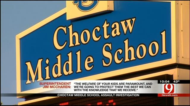 Police Investigating Sexual Assault Allegations At Choctaw Middle School