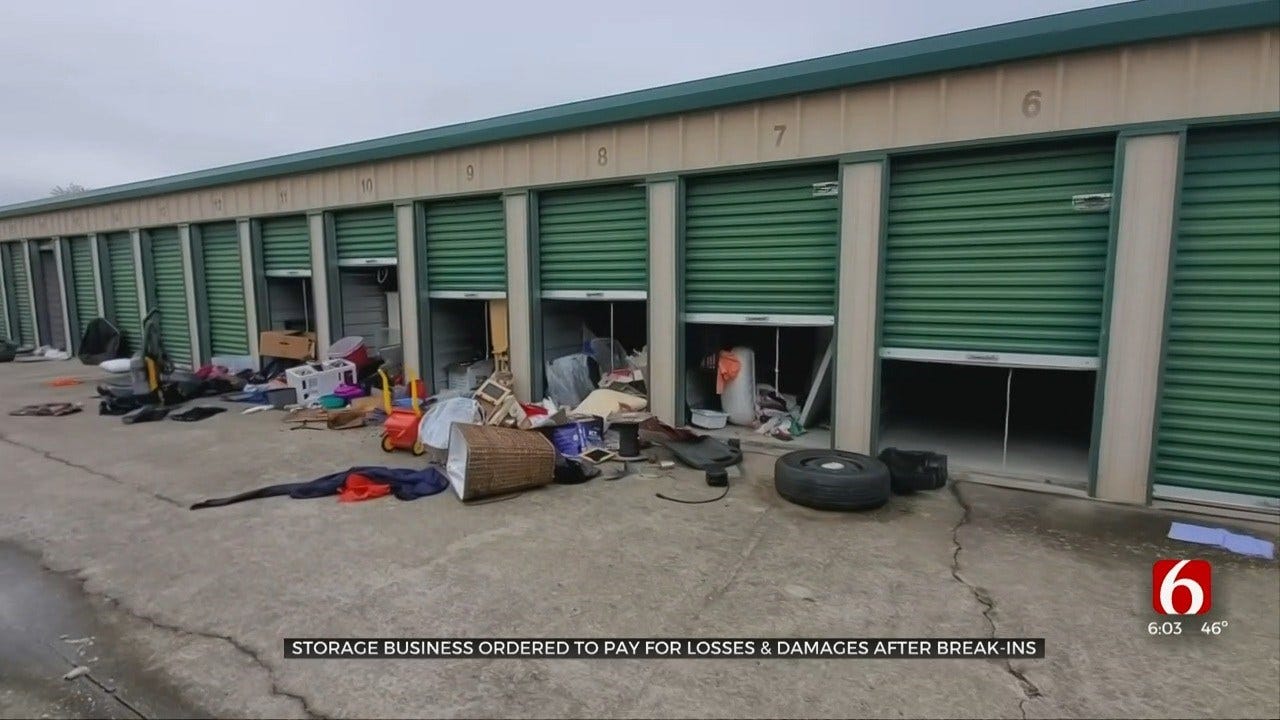 Thieves Loot Dozens Of Units At Tulsa Storage Business