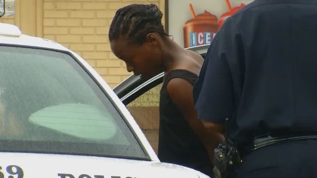WEB EXTRA: Video At Scene Of Tulsa Burger King Robbery