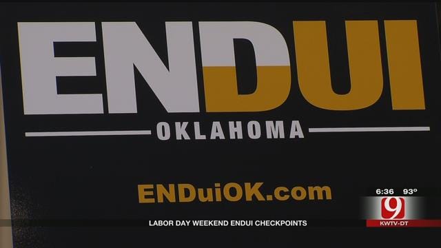 Law Enforcement To Step Up Checkpoints Labor Day Weekend