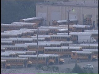 SKYNEWS 6 Checks Tulsa Public Schools Bus Barn
