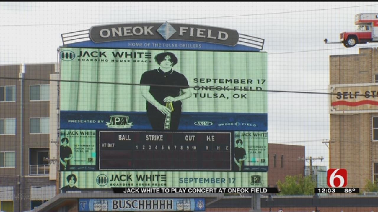 Jack White To Play Concert At Tulsa's ONEOK Field