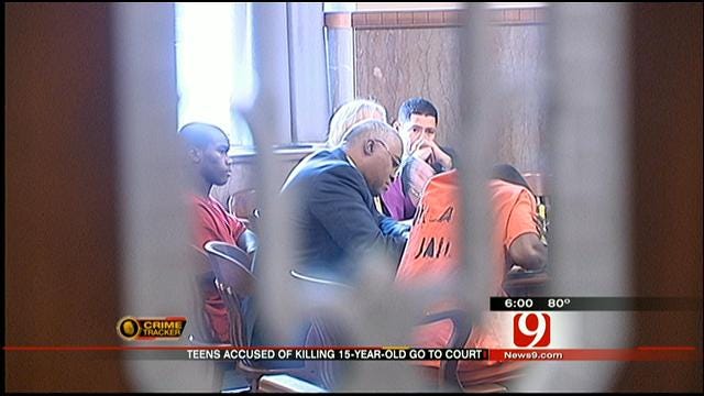 Two Accused In Shooting Death Of OKC Teen Appear In Court Tuesday