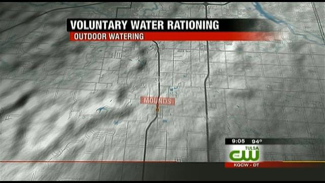 To Avoid Mandatory Water Rationing, Mounds Area Asked To Conserve