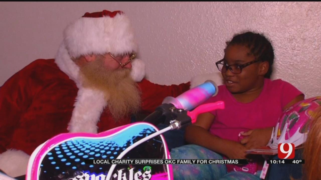 Local Charity Surprises OKC Family For Christmas