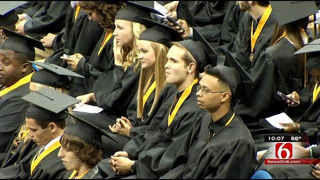 Largest BA Class First To Graduate At BOK Center