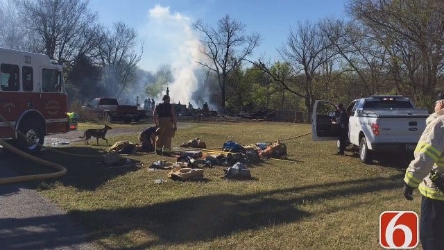 Tony Russell: Rogers Co. Sheriff's Office Say Man Set His House On Fire