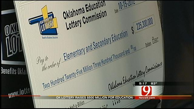 Oklahoma Lottery Raises More Than Half Billion Dollars For Education Programs