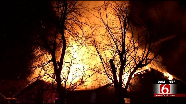 Tulsa Woman Killed In Overnight House Fire