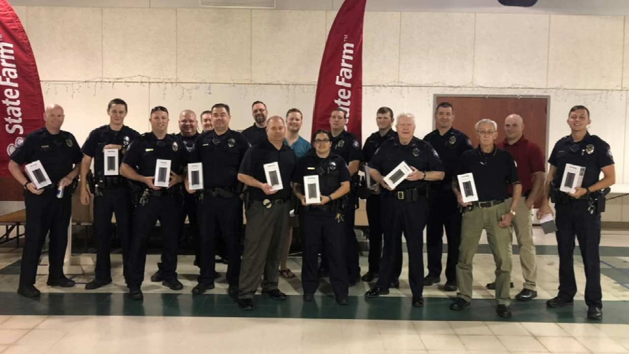 Bixby First Responders Receive Free Security Cameras