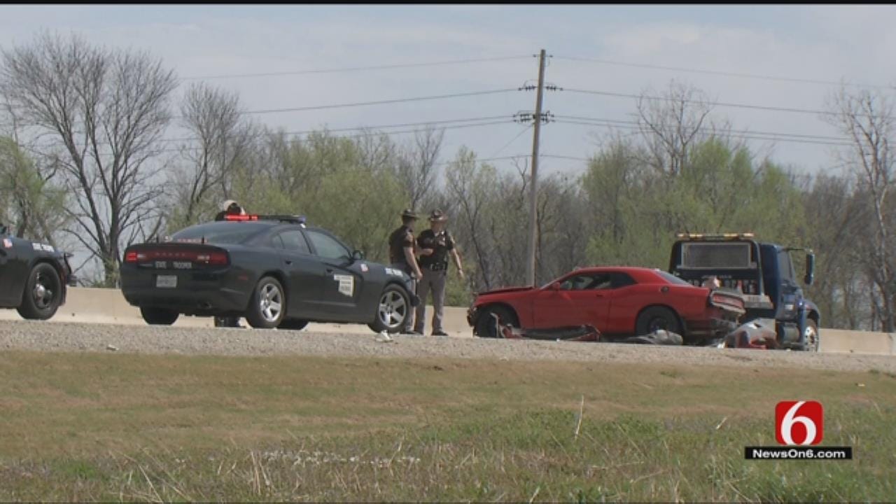 Pursuit Ends In Crash On Muskogee Turnpike