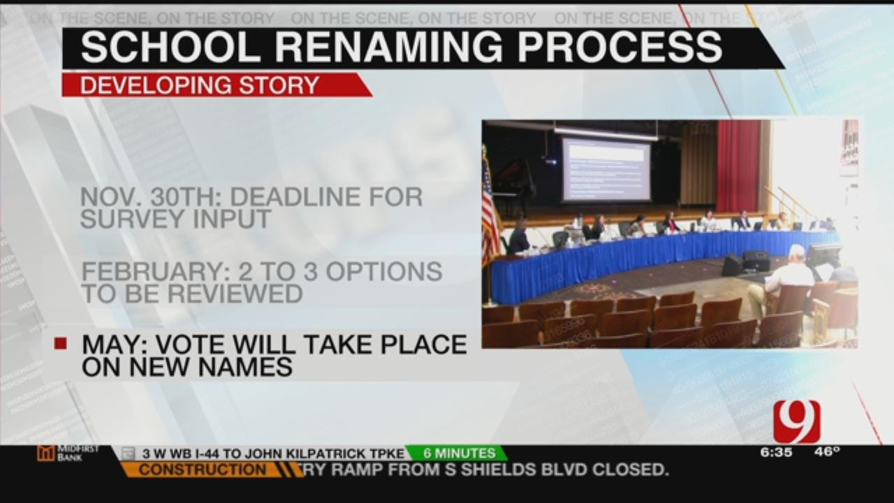 OKCPS Asks For Public's Input On Possible Names