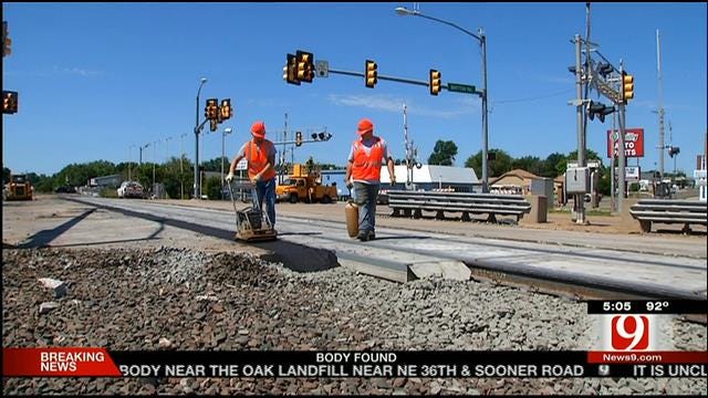 Train Track Construction Causing Concerns For Commuters