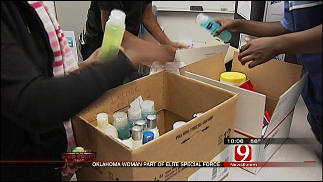 Students Send Hygiene Items To Oklahoma Female Soldiers Overseas