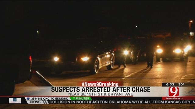 Police Pursuit Ends With Two Suspects In Custody