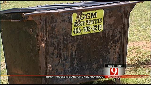 Trash Piling Up On Blanchard Family After Collection Service Stalls