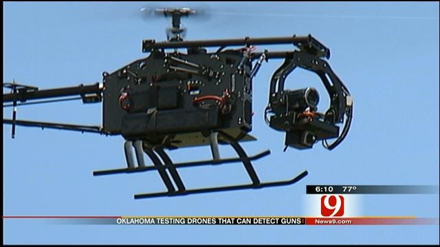 Oklahoma Researchers Test Drones That Can Detect Guns