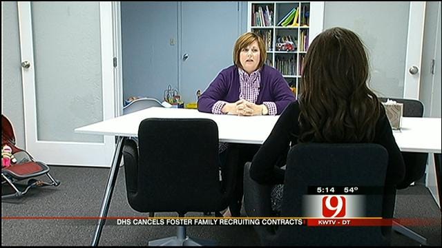 DHS Cancels 10 Foster Home Recruiting Contracts In Oklahoma