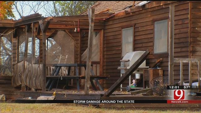 Perry Resident Speaks To News 9 About Storm Damage